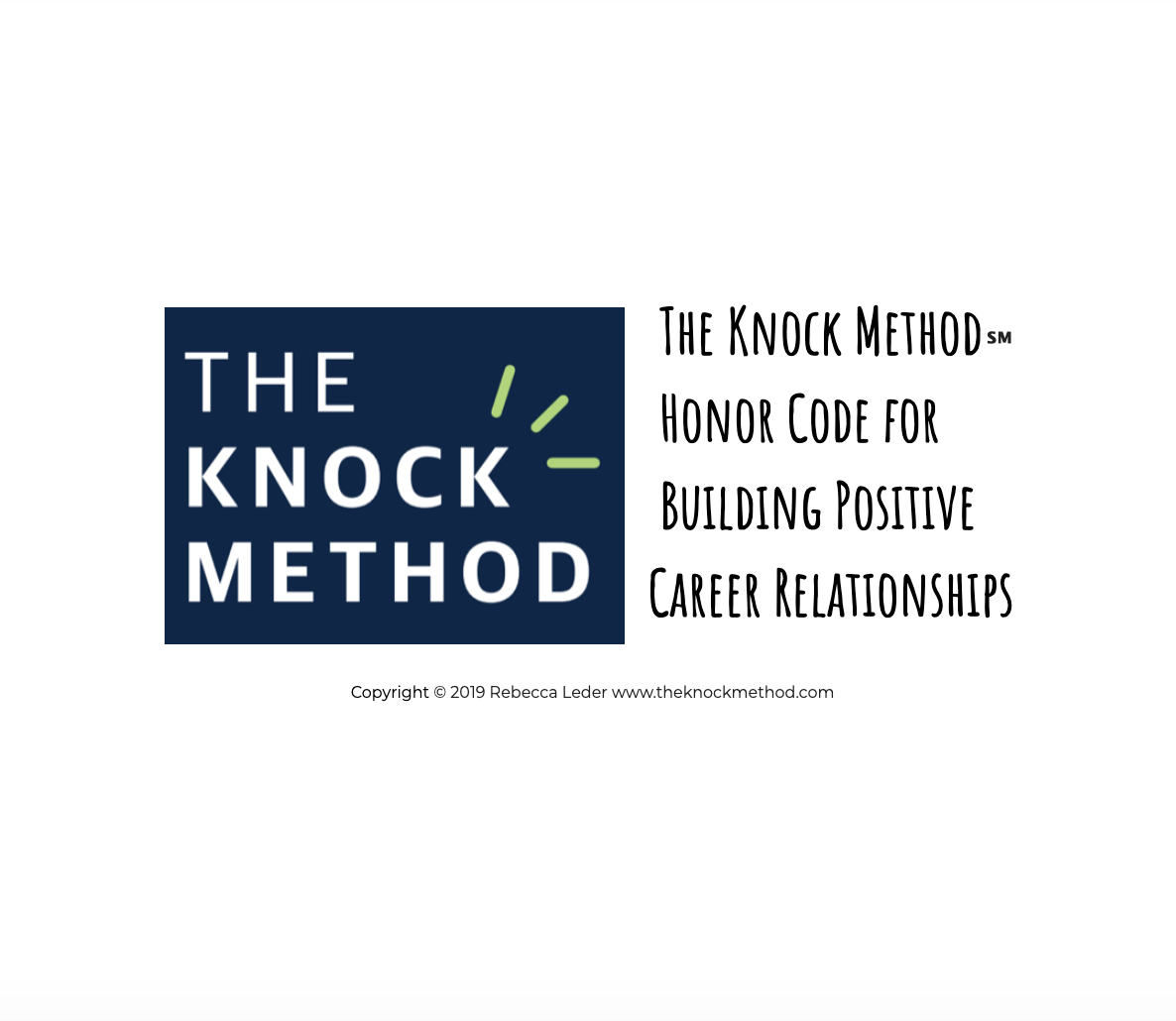 the-knock-method-honor-code